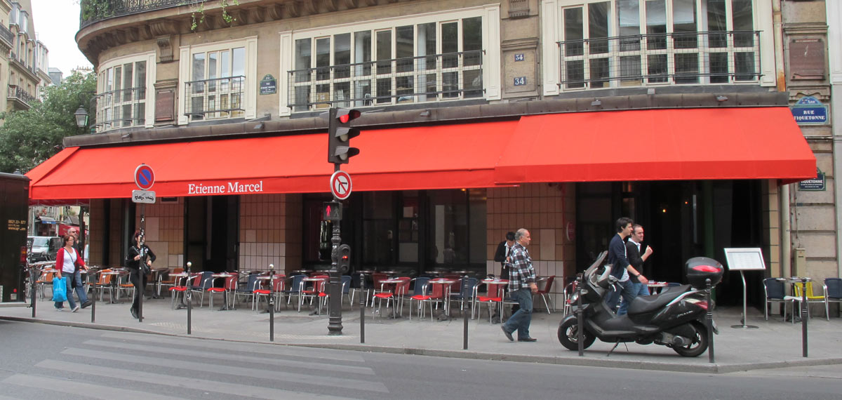store banne café restaurant paris